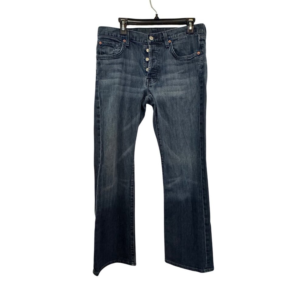 Jack & Jones Men’s Jeans Size 34 Blue Denim Straight Leg Medium Wash
